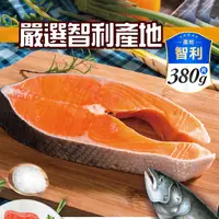 在飛比找生活市集優惠-【鮮綠生活】超厚切智利鮭魚切片380g