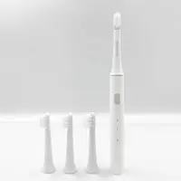 在飛比找momo購物網優惠-【小米】米家聲波電動牙刷+3入牙刷頭套裝(T100)