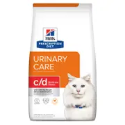 Hill's Prescription Diet c/d Multicare Stress Urinary Care Dry Cat Food 3.86kg bag