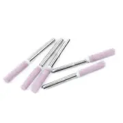 5pc 5/32" Diamond Chainsaw Sharpener Burr Bit File 120 Grit Dremel Rotary Tool
