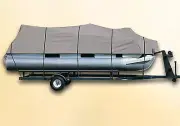 DELUXE PONTOON BOAT COVER CREST PRO R LE 22