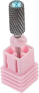 PLAFOPE Cuticle Cleaner Drill Bit Durable Metal Nail Bit for Manicure Nail Grinding Easy to Install Compatible with Electric Nail Machines for Salon and Home
