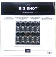 Sizzix~Big Shot~Stampin Up!~Lace Dynamic~Textured Impressions Embossing Folder