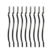 32-1/4 Inches Myard Heavy Duty Iron Deck Balusters with Screws for Facemount ...