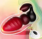Anal Massager Vibrating Anal Plug Vibrator Dildon Clitoris Sex Toy Butt plug