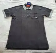 Port Adelaide Power AFL AF7992 Mens W19 Core Short Sleeve Polo Shirt Size S New