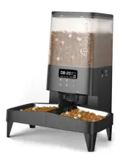 Automatic Cat Feeder, Elevated Food Dispenser Automatic for 2 Cats 5L Pet
