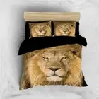 Duvet Doona Quilt Cover Set Single Double Queen King Size Lion