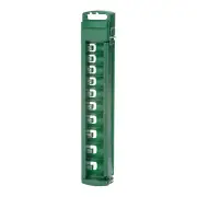 Socket Organizer 3/8" Drive 10 Slots Portable Shallow Socket Clip Rail Holder