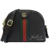 【全新現貨 補10個】茱麗葉精品 GUCCI 499621 Ophidia系列GG 斜背貝殼包.黑現金價$39,800