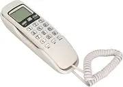 Corded Phone, Hotel Telephone Multifunction with LCD Display for Hotel (White)