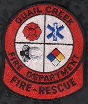 Quail Creek Arkansas Fire Department Patch Fire - Rescue