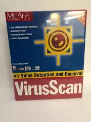 MCAfee Virus Scan-#1 Virus Detection & Removal VSF-CD01-NA-400/CD-600-RARE