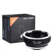 K&F Concept adapter for Canon EF EF-S mount lens to Nikon 1 camera V1 J1