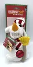 NWT MULTIPET DOG TOY HOLIDAY LOOFA DOG SANTA 6" GREEN MINI