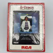 John Denver - It's About Time - 8 Track Tape - New and Still Sealed