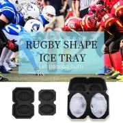 Ice Block Trays Rugby Ice Block Molds Reusable Silicone 2 Big Ice Block Maker