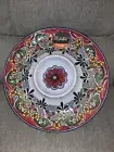Il Mulino Spanish Tile Medallion Melamine Chip And Dip Plate Platter 15”