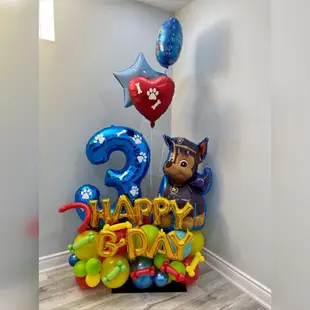 【Joker Balloon】汪汪隊氣球 小狗阿奇氣球 小狗阿力氣球 PAW Patrol balloons【歡樂揪客】