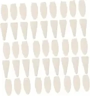 Replacement Sponge Heads for Scraper 40pcs Set for Art Exams Drawing Wipes and Craft Drawing Sponge
