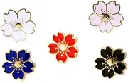 [WATIIFUFU] 5pcs Breastpin for Clothes Alloy Brooch Alloy Corsage