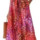 Natori Ombre Animal Print Dress Rent the Runway Preloved L $298