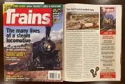 Trains Magazine 5/2009 with Illinois Central article (optional autograph)