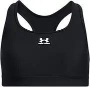 [Under Armour] Girls' UA Armour Racerback Bra Medium Support Training Sports Bra