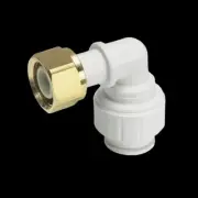 Camec Elbow Tap Connector 12mm x 1/2 in BSP Watermarked Caravan RV Accessories