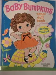 VINTAGE Baby Bumpkins Paper Doll Book Whitman 1969