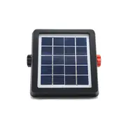 HORTIKRAFT 2.5-4KM All-in-one Solar Fence Energizer Electric Charger for Cattle Horses Sheep Farm Livestock