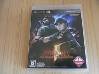 在飛比找Yahoo!奇摩拍賣優惠-【小蕙館】PS3~ 惡靈古堡5 黃金版 (純日版)