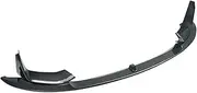 OFAFGNQB Compatible for BMW M3 F80 M4 F82 MP Style 2014-2020 Car Front Bmuper Lip 4X ABS Spoiler Glossy Black Or Carbon Fiber Look(Carbon Fiber Look)