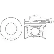 Austral Piston Set - PO1095 STD