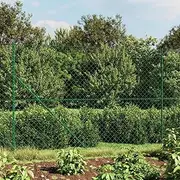 Generic Chain Link Fence with Flange Green 1.4x25 m,153947