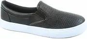 [Soda] Tracer-S Women's Cute Perforated Slip On Flat Round Toe Sneaker Shoes
