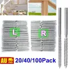 Terminal Lag Swage Fittings for Balustrade Stainless Steel 3.2mm Wire Rope Kit