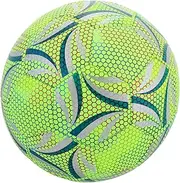SUPVOX Glowing Soccer Ball for Teens Durable Light Up Football for Safe Training and Play for Low Light Conditions Fun and Versatile for All Activities