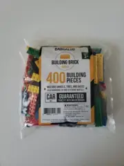 Barcaloo 400 Piece Wheels, Tires, and Axles Set - Building Brick