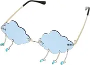 [CATIEBYE] Men Trendy Cloud Glasses Party Sunglasses for Women Boys Unique Carnival Glasses Prop