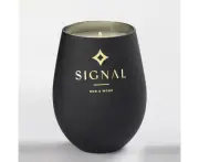 Signal Candles - Oud & Wood Scented Soy Jar Candle 380gr