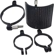 JOINPAYA Professional Microphone Windshield Noise Reduction Cover for Desktop Stands Pop Filter Portable Accessory