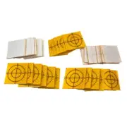 Reflector Sheet Reflector Target 100pcs 20/30/40/50/60mm Acrylic Crosshairs