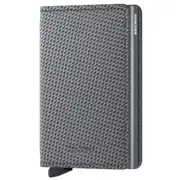 Secrid Slimwallet Compact RFID Wallet - Carbon - Cool Grey