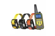 Dog Bark Collars - 3x 800m Range Recievers Vibration Sound Light Training Device