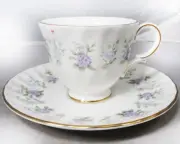 ALPINE SPRING by Minton Demi Footed Cup & Saucer NEW NEVER USED made in England