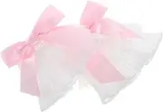 Healeved Fashionable Lace Wrist Gloves Detachable Sleeves Ruffled Design Hand Cuffs for Women Nail Art Photo Prop