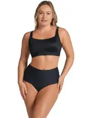 [Leonisa] Everyday Supportive Side And Back Smoothing Wireless Bra in Black