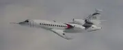 Dassault Falcon 8X Business Jet Airplane Desktop Wood Model Regular Free Ship