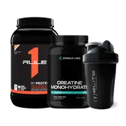 R1 Protein + 1kg Creatine + FREE Shaker | Supplement Stacks | Elite Supps